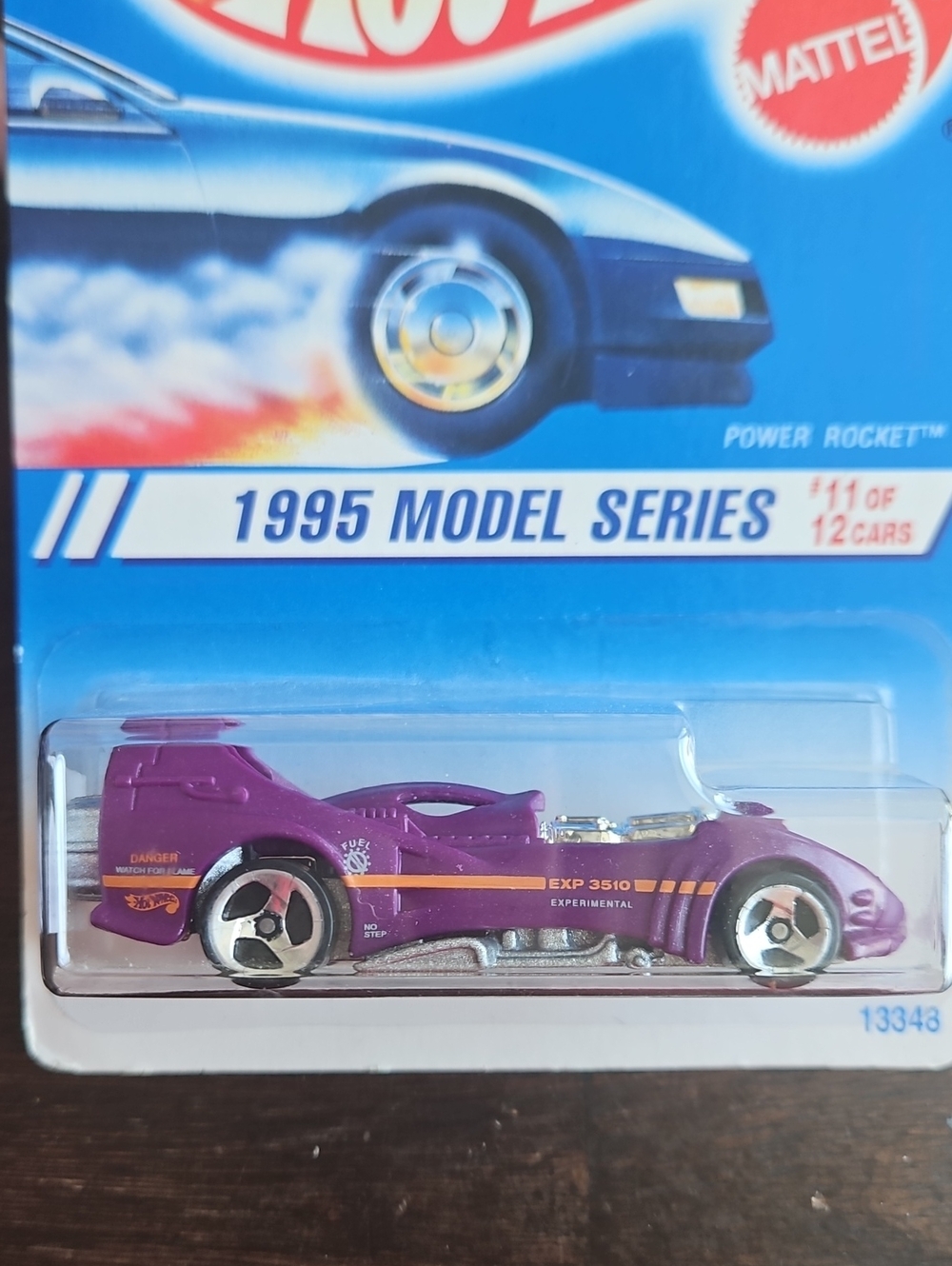"Power Rocket" 1995 Hot Wheels Car